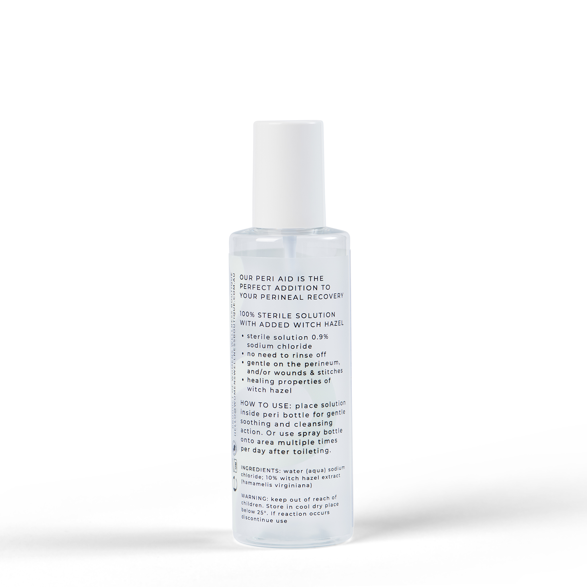 Peri-Aid: Perineal Witch Hazel Healing Solution - Vaginal Birth Recovery Spray