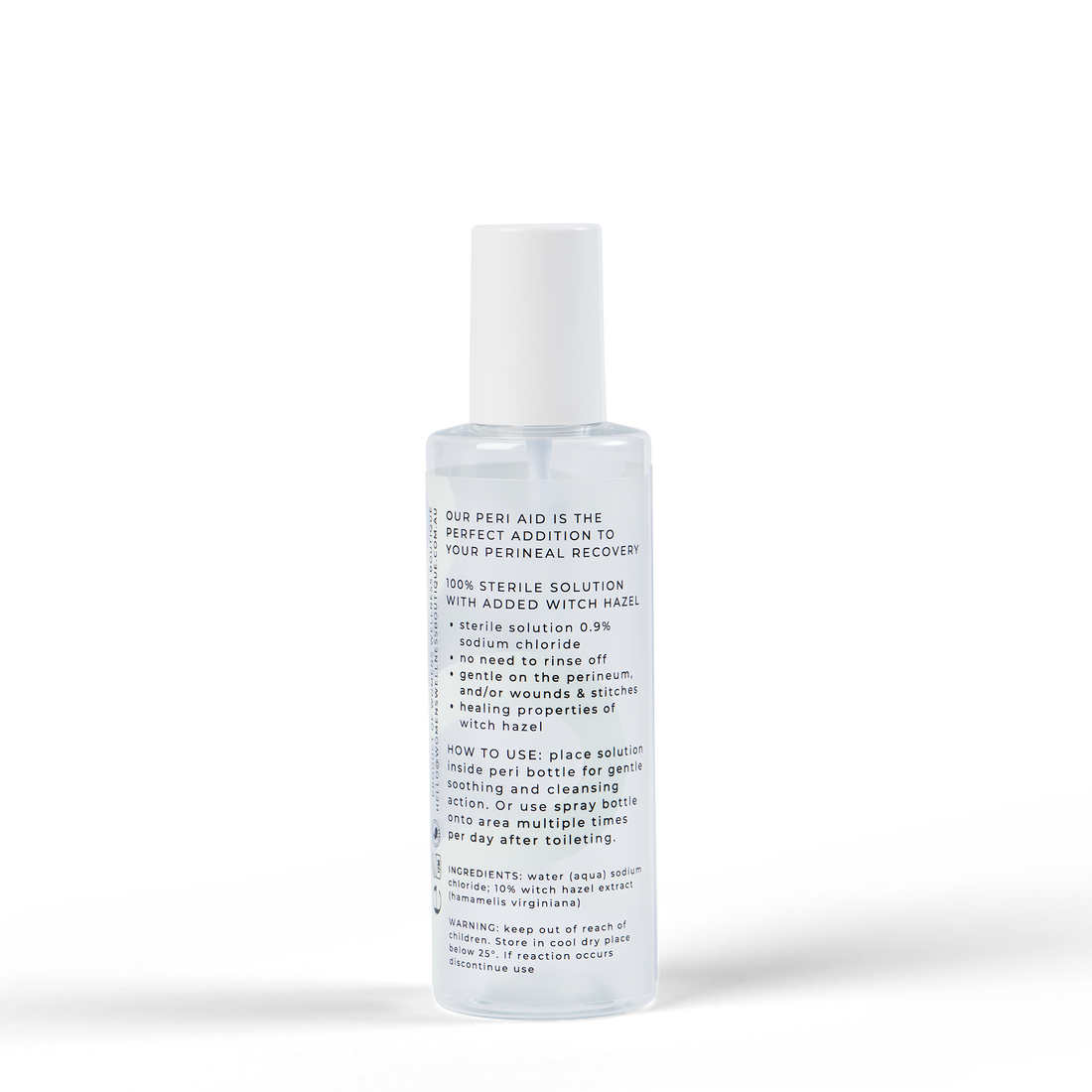 Peri-Aid: Perineal Witch Hazel Healing Solution - Vaginal Birth Recovery Spray