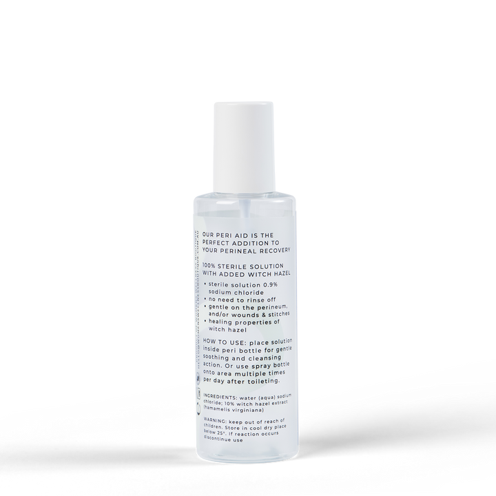 Peri-Aid: Perineal Witch Hazel Healing Solution - Vaginal Birth Recovery Spray