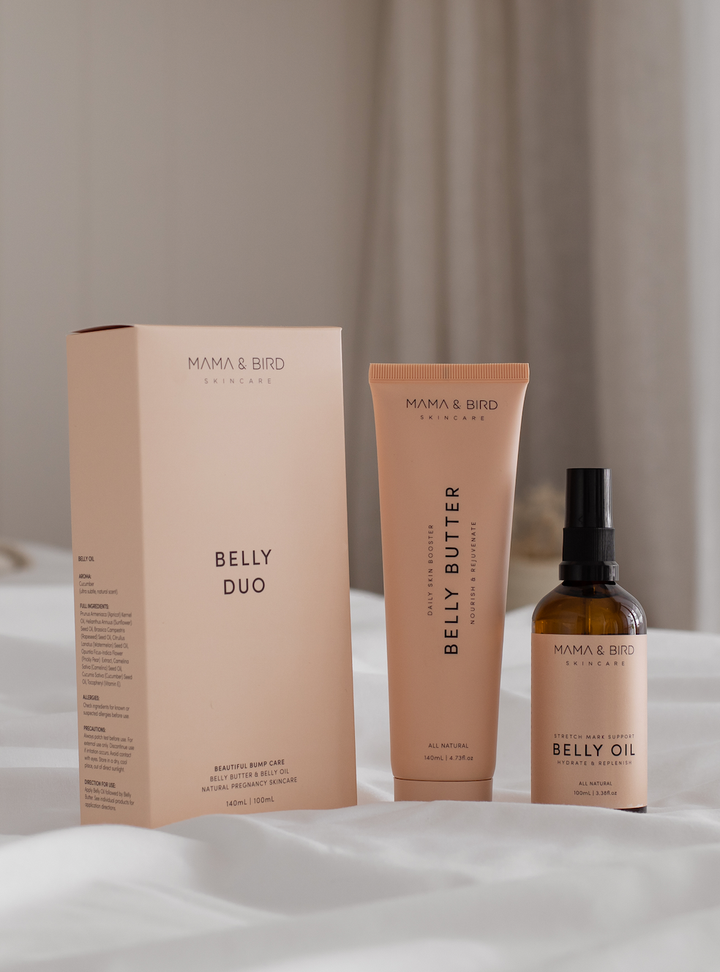 Belly Duo Box Set: Postpartum Stretch Mark Reduction | Nourish