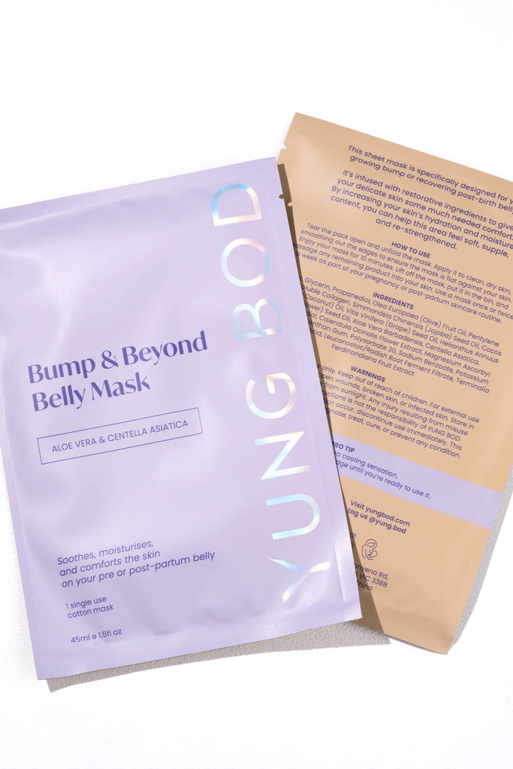 Bump & Beyond Belly Mask | Pre & Postpartum Care Belly Recovery