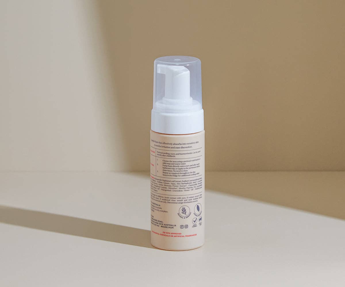 Perineal Foam: 150ml | Postpartum Care| Vaginal Birth Recovery