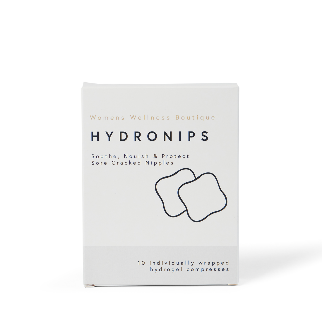 Hydronips - Hydrogel Compresses for Breastfeeding Nipples - Postpartum Care