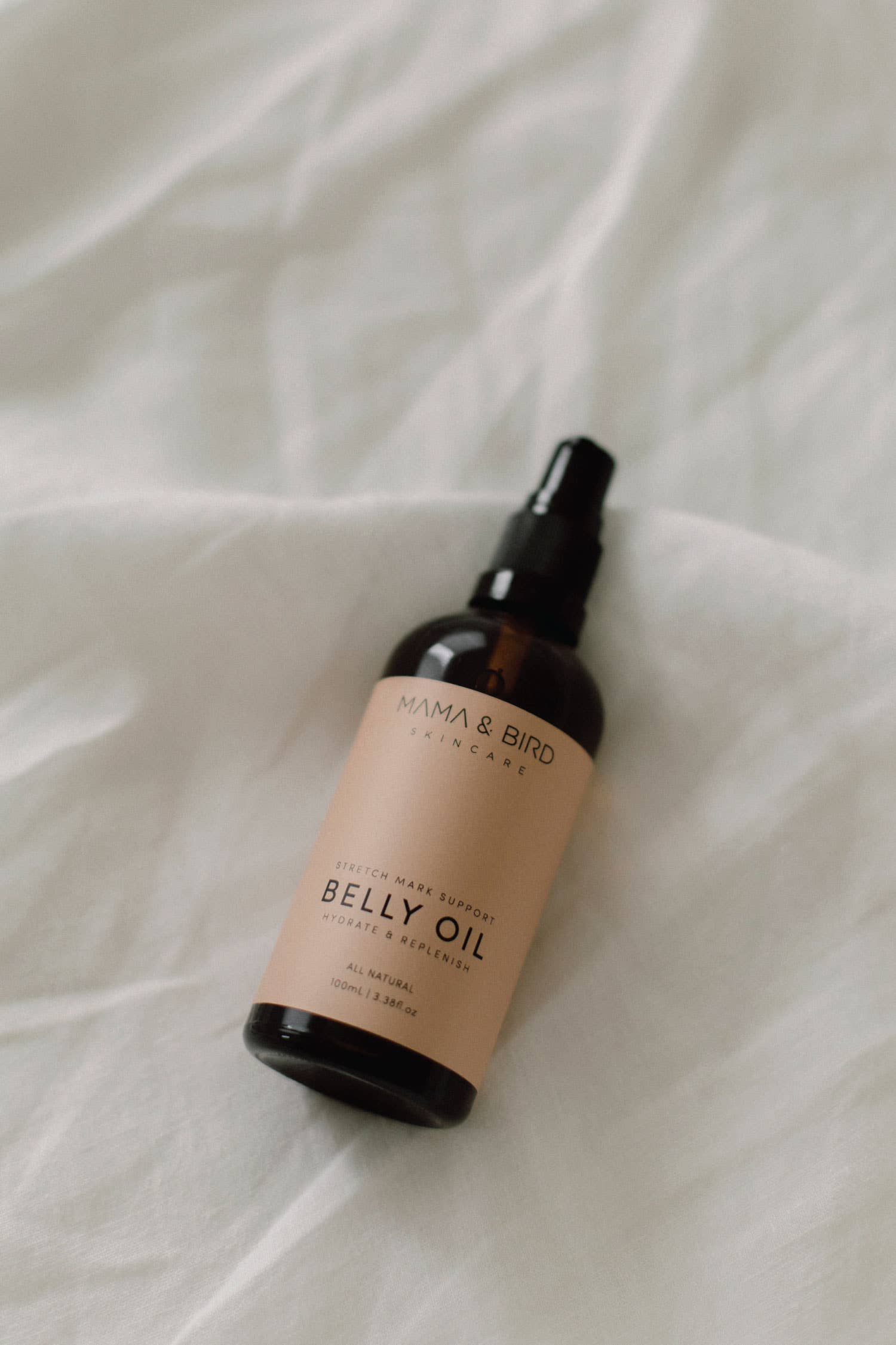 Belly Oil -100ml Body Moisturiser | Postpartum Stretch Mark Reduction | Nourish