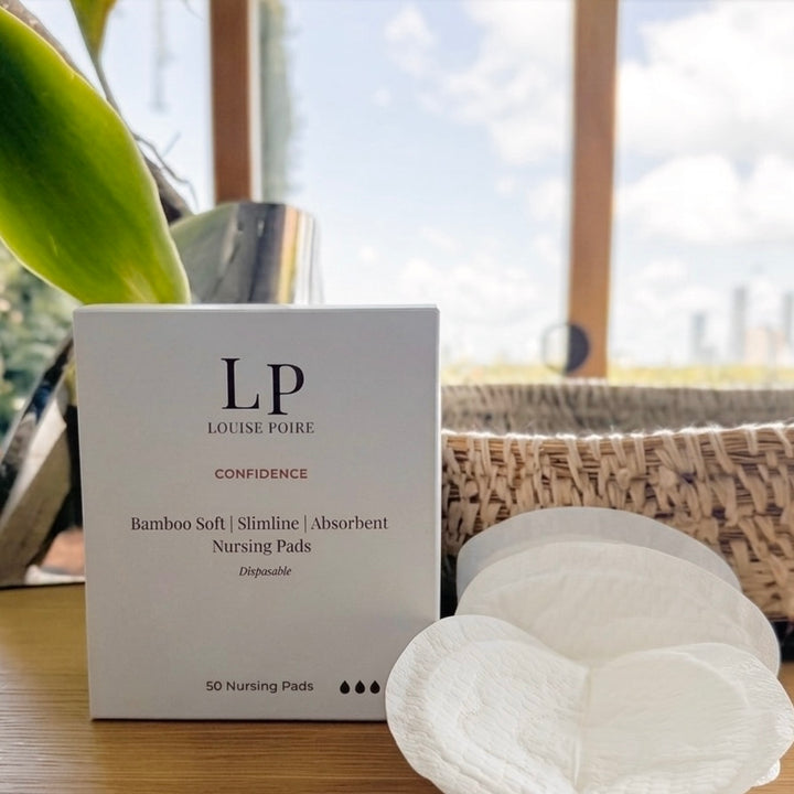 Postpartum Care: Comfortable luxury: Bamboo Disposable Nursing Pads – Slimline, Super Absorbent (50 Pack)