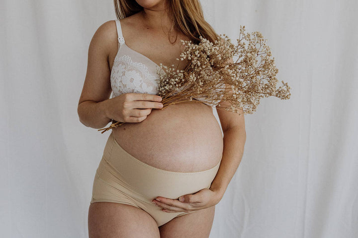 Postpartum Recovery Underwear: Black / 14