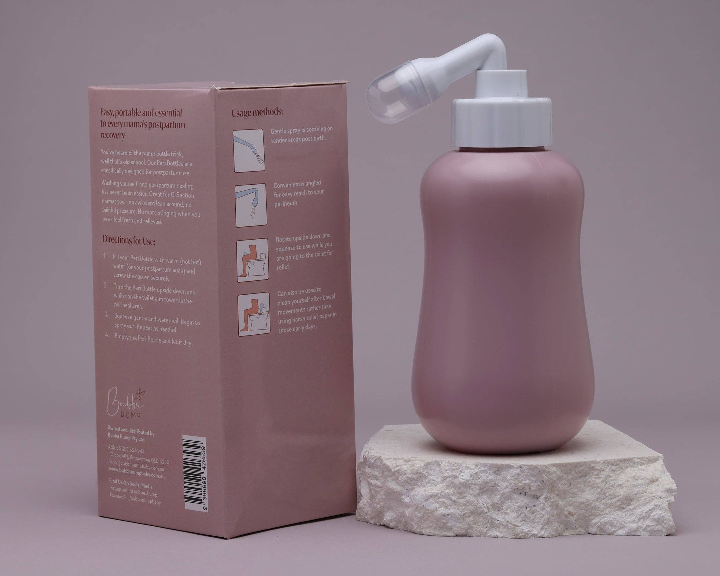 Upside Down 360Ml Peri Bottle For Postpartum Vaginal - Perineal Wash | Recovery & Healing